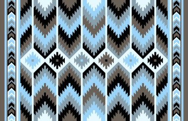 Halı banyosu ve Rug Boho tarzı, dokunmuş doku ve efektli etnik tasarım deseni.