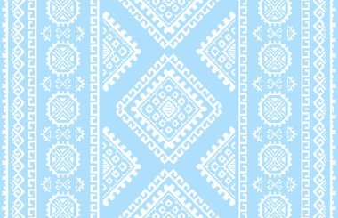 Halı banyosu ve Rug Boho tarzı, dokunmuş doku ve efektli etnik tasarım deseni.