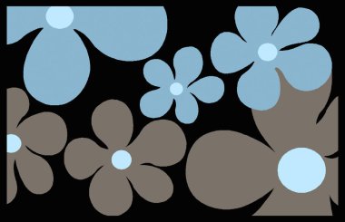 Halı banyosu ve Rug Boho tarzı, dokunmuş doku ve efektli etnik tasarım deseni.