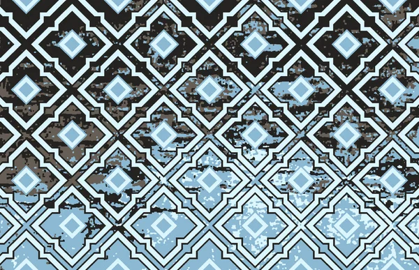 地毯浴垫和罗布风格的图案 其织造质感和效果令人苦恼 — 图库照片
