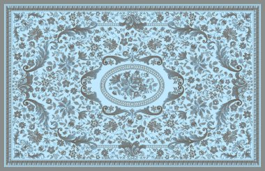 Halı banyosu ve Rug Boho tarzı, dokunmuş doku ve efektli etnik tasarım deseni.