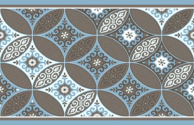 Halı banyosu ve Rug Boho tarzı, dokunmuş doku ve efektli etnik tasarım deseni.