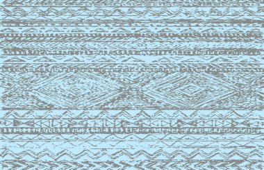 Halı banyosu ve Rug Boho tarzı, dokunmuş doku ve efektli etnik tasarım deseni.