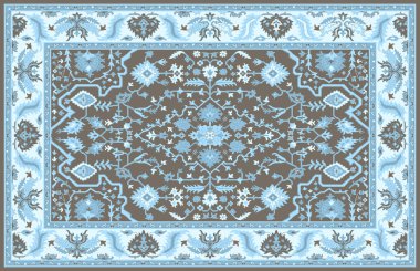 Halı banyosu ve Rug Boho tarzı, dokunmuş doku ve efektli etnik tasarım deseni.