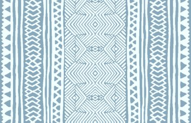 Halı banyosu ve Rug Boho tarzı, dokunmuş doku ve efektli etnik tasarım deseni.