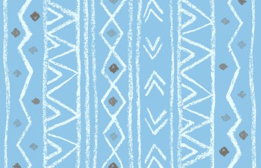 Halı banyosu ve Rug Boho tarzı, dokunmuş doku ve efektli etnik tasarım deseni.