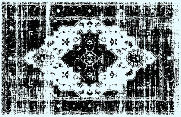 Halı banyosu ve Rug Boho tarzı, dokunmuş doku ve efektli etnik tasarım deseni.