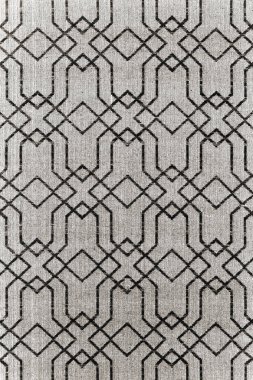 Halı banyosu ve Rug Boho tarzı, dokunmuş doku ve efektli etnik tasarım deseni.