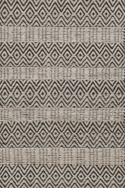 Halı banyosu ve Rug Boho tarzı, dokunmuş doku ve efektli etnik tasarım deseni.