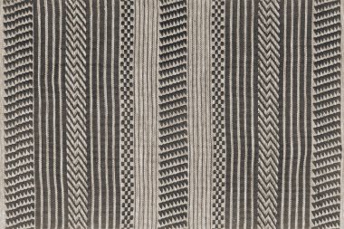 Halı banyosu ve Rug Boho tarzı, dokunmuş doku ve efektli etnik tasarım deseni.