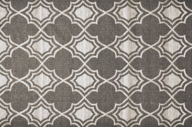 Halı banyosu ve Rug Boho tarzı, dokunmuş doku ve efektli etnik tasarım deseni.