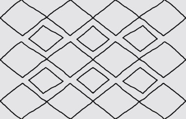 Halı banyosu ve Rug Boho tarzı, dokunmuş doku ve efektli etnik tasarım deseni.