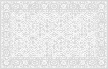 Halı banyosu ve Rug Boho tarzı, dokunmuş doku ve efektli etnik tasarım deseni.