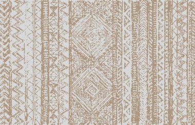 Halı banyosu ve Rug Boho tarzı, dokunmuş doku ve efektli etnik tasarım deseni.