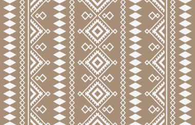 Halı banyosu ve Rug Boho tarzı, dokunmuş doku ve efektli etnik tasarım deseni.