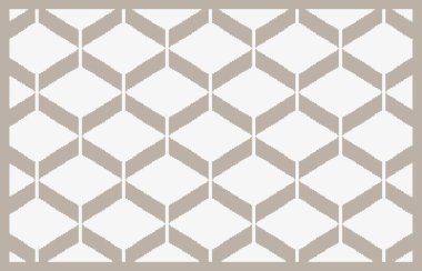 Halı banyosu ve Rug Boho tarzı, dokunmuş doku ve efektli etnik tasarım deseni.