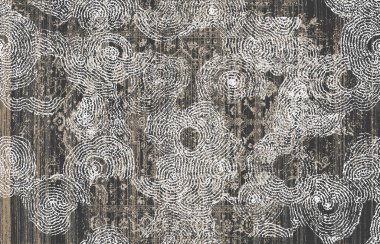 Halı banyosu ve Rug Boho tarzı, dokunmuş doku ve efektli etnik tasarım deseni.