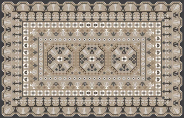 地毯浴垫和罗布风格的图案 其织造质感和效果令人苦恼 — 图库照片
