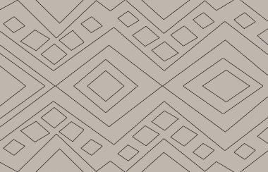 Halı banyosu ve Rug Boho tarzı, dokunmuş doku ve efektli etnik tasarım deseni.