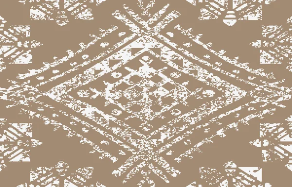 Halı banyosu ve Rug Boho tarzı, dokunmuş doku ve efektli etnik tasarım deseni.