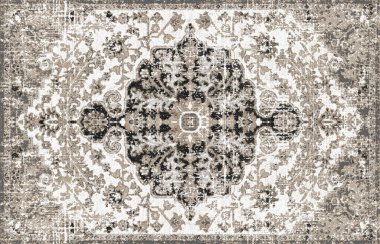 Halı banyosu ve Rug Boho tarzı, dokunmuş doku ve efektli etnik tasarım deseni.