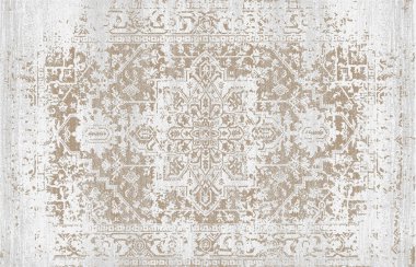 Halı banyosu ve Rug Boho tarzı, dokunmuş doku ve efektli etnik tasarım deseni.