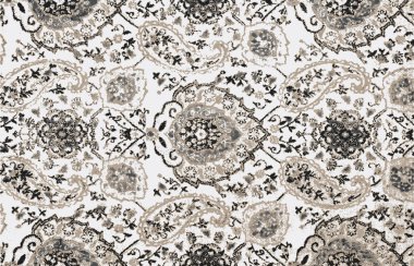 Halı banyosu ve Rug Boho tarzı, dokunmuş doku ve efektli etnik tasarım deseni.