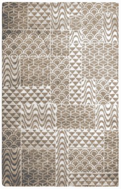 Halı banyosu ve Rug Boho tarzı, dokunmuş doku ve efektli etnik tasarım deseni.