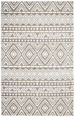 Halı banyosu ve Rug Boho tarzı, dokunmuş doku ve efektli etnik tasarım deseni.