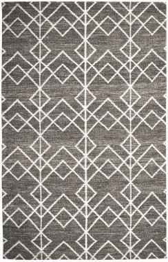 Halı banyosu ve Rug Boho tarzı, dokunmuş doku ve efektli etnik tasarım deseni.