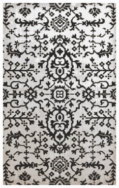 Halı banyosu ve Rug Boho tarzı, dokunmuş doku ve efektli etnik tasarım deseni.