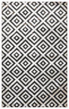 Halı banyosu ve Rug Boho tarzı, dokunmuş doku ve efektli etnik tasarım deseni.