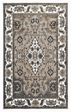 Halı banyosu ve Rug Boho tarzı, dokunmuş doku ve efektli etnik tasarım deseni.