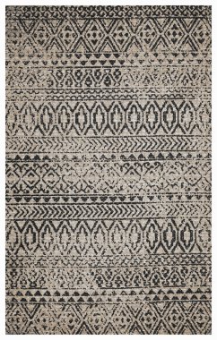 Halı banyosu ve Rug Boho tarzı, dokunmuş doku ve efektli etnik tasarım deseni.