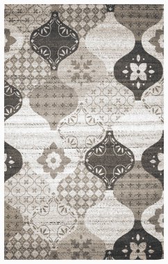 Halı banyosu ve Rug Boho tarzı, dokunmuş doku ve efektli etnik tasarım deseni.