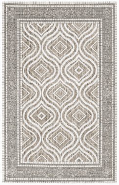 Halı banyosu ve Rug Boho tarzı, dokunmuş doku ve efektli etnik tasarım deseni.