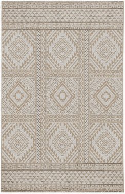 Halı banyosu ve Rug Boho tarzı, dokunmuş doku ve efektli etnik tasarım deseni.