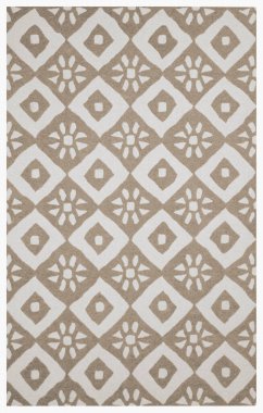 Halı banyosu ve Rug Boho tarzı, dokunmuş doku ve efektli etnik tasarım deseni.