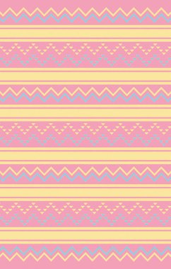 Halı banyosu ve Rug Boho tarzı, dokunmuş doku ve efektli etnik tasarım deseni.