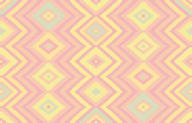 Halı banyosu ve Rug Boho tarzı, dokunmuş doku ve efektli etnik tasarım deseni.