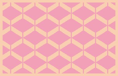 Halı banyosu ve Rug Boho tarzı, dokunmuş doku ve efektli etnik tasarım deseni.