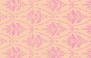 Halı banyosu ve Rug Boho tarzı, dokunmuş doku ve efektli etnik tasarım deseni.