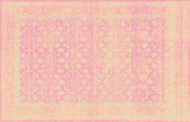 Halı banyosu ve Rug Boho tarzı, dokunmuş doku ve efektli etnik tasarım deseni.