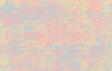 Halı banyosu ve Rug Boho tarzı, dokunmuş doku ve efektli etnik tasarım deseni.