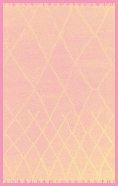 Halı banyosu ve Rug Boho tarzı, dokunmuş doku ve efektli etnik tasarım deseni.