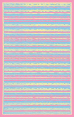 Halı banyosu ve Rug Boho tarzı, dokunmuş doku ve efektli etnik tasarım deseni.