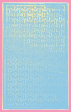 Halı banyosu ve Rug Boho tarzı, dokunmuş doku ve efektli etnik tasarım deseni.