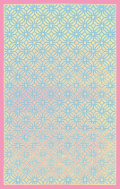 Halı banyosu ve Rug Boho tarzı, dokunmuş doku ve efektli etnik tasarım deseni.