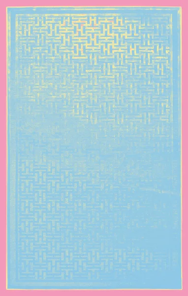 Halı banyosu ve Rug Boho tarzı, dokunmuş doku ve efektli etnik tasarım deseni.