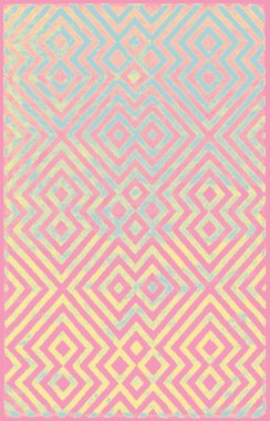 Halı banyosu ve Rug Boho tarzı, dokunmuş doku ve efektli etnik tasarım deseni.